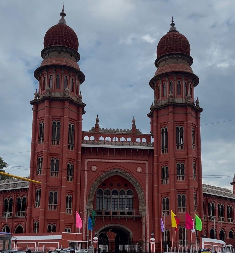 High Court building in Chennai
